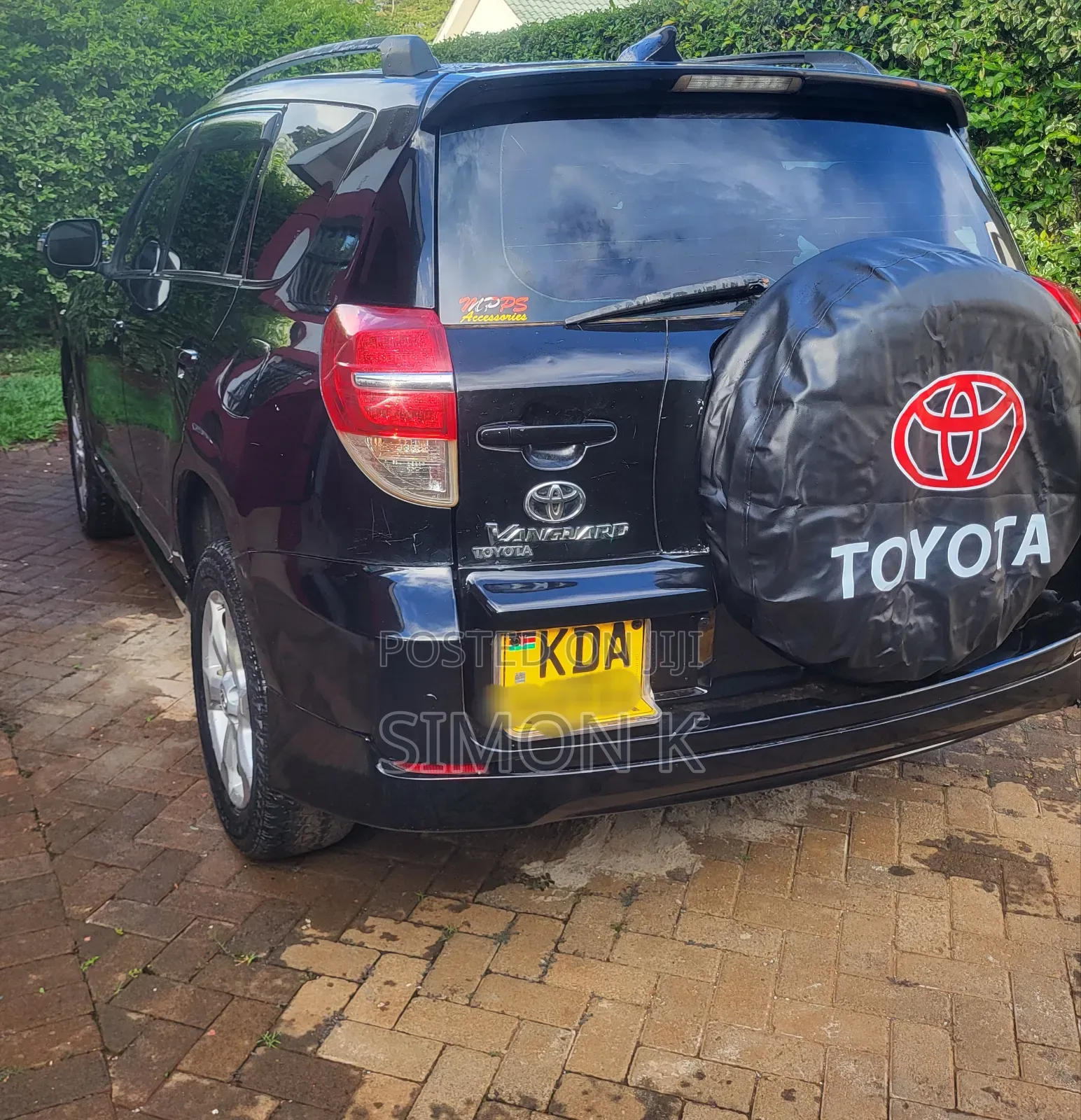 Toyota Vanguard 2014 Black