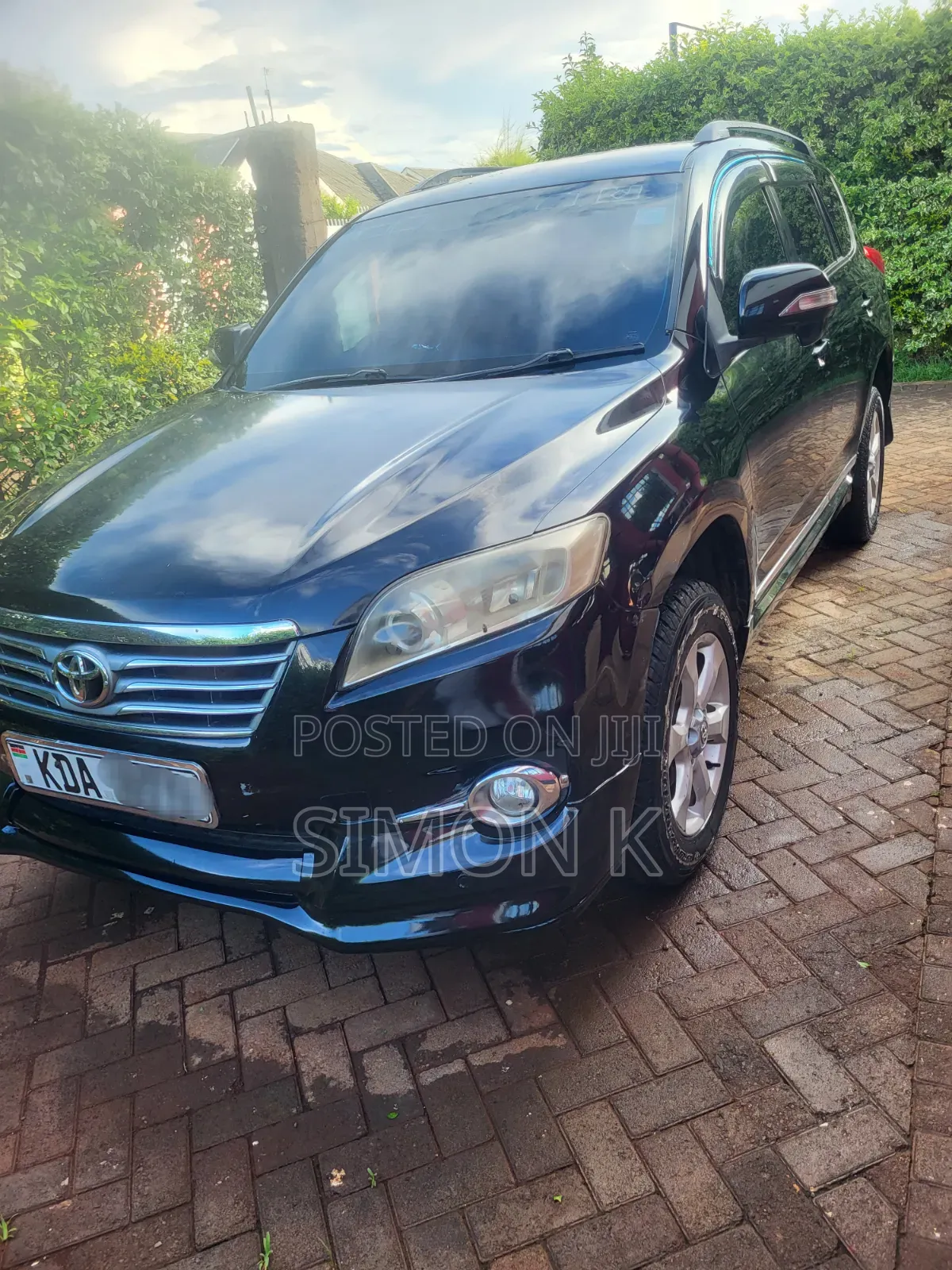 Toyota Vanguard 2014 Black