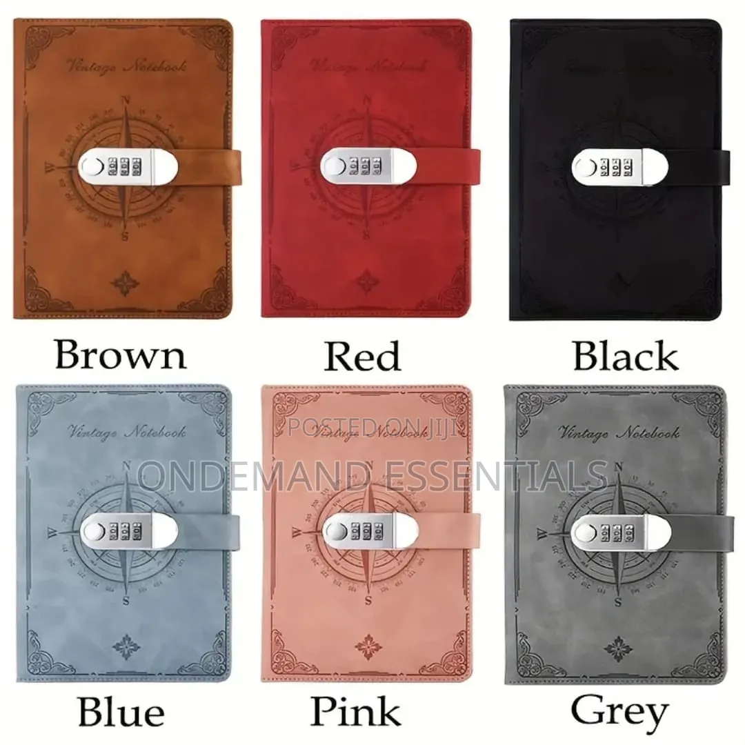 Executive Diary With Combination Lock