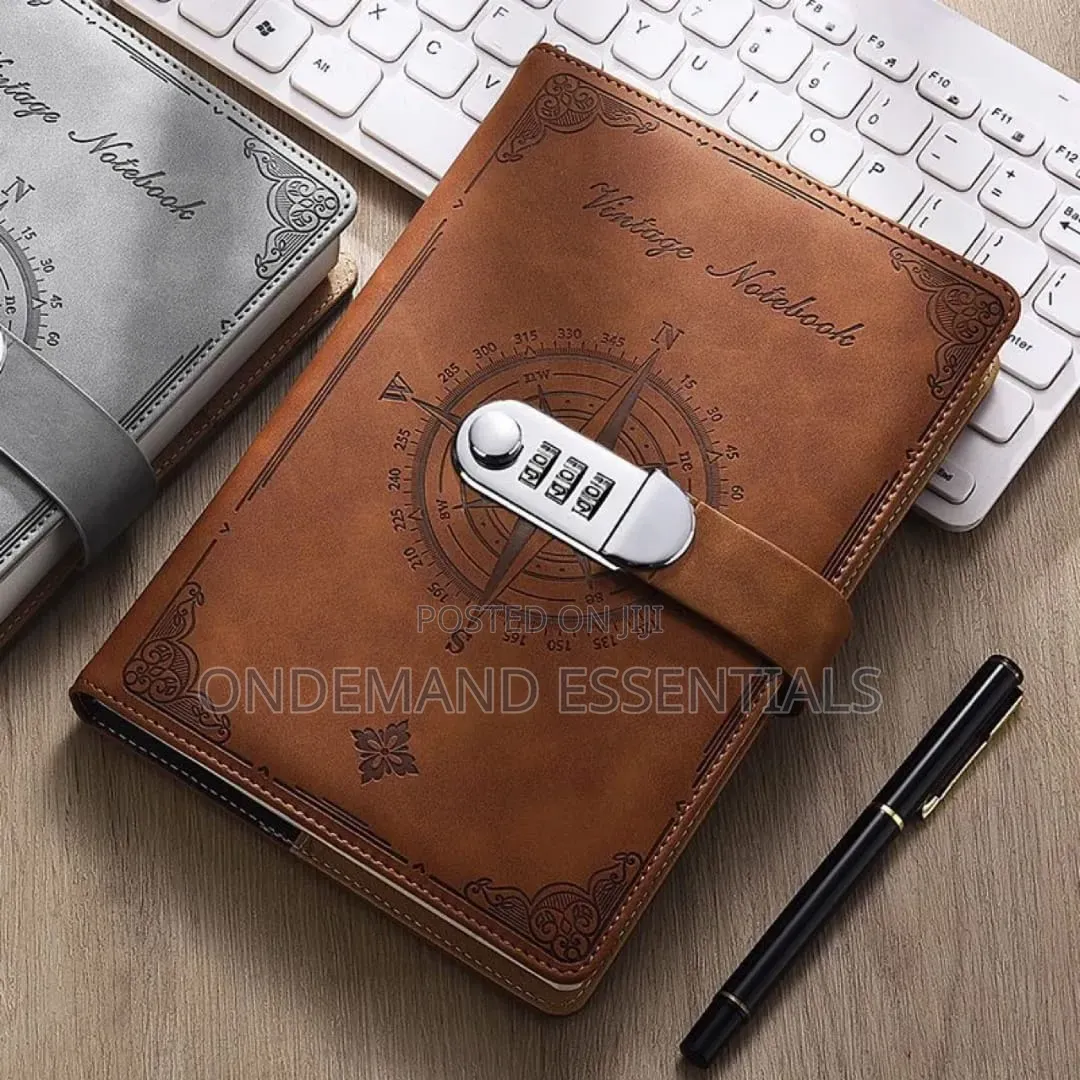 Executive Diary With Combination Lock