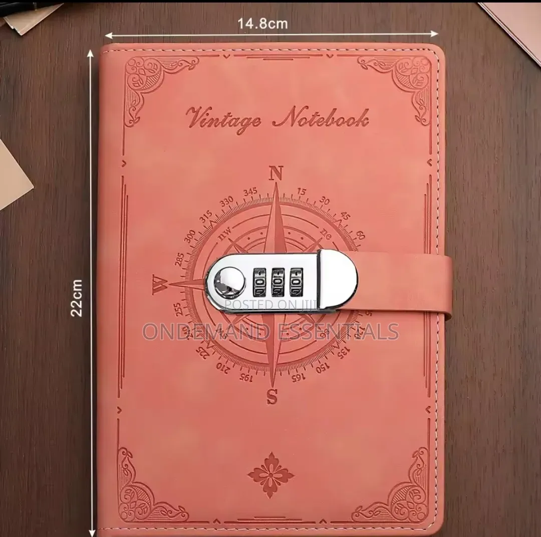 Executive Diary With Combination Lock