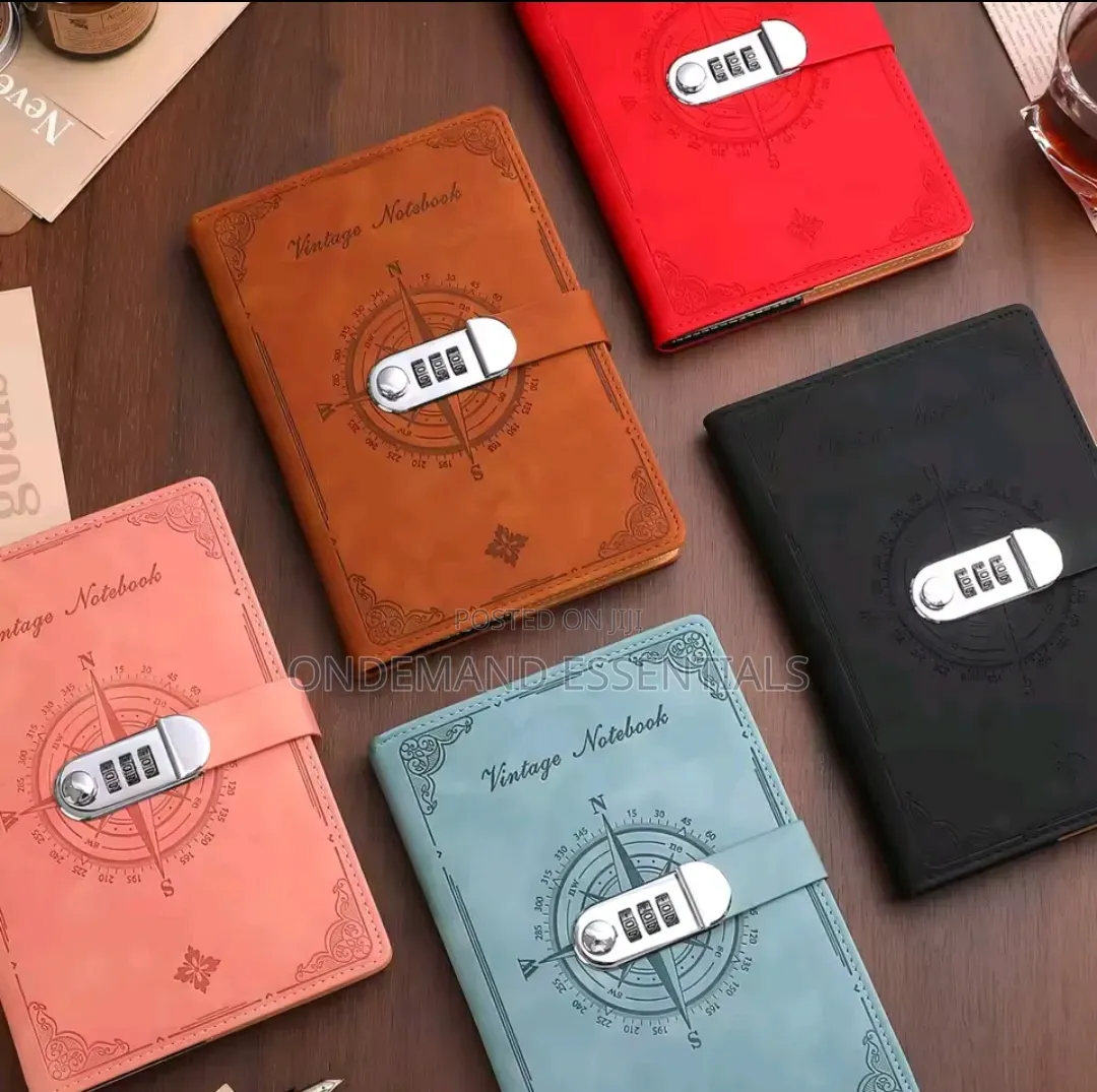 Executive Diary With Combination Lock