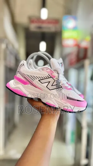 N/B 9060 Pink Bugundy Shoes