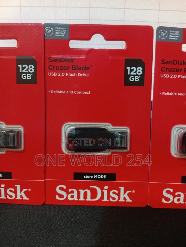 Sandisk Cruzer Blade Flash Drive 128gb
