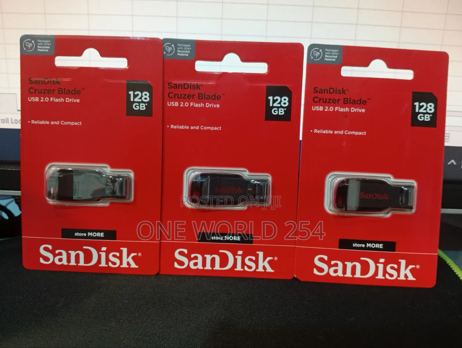 Sandisk Cruzer Blade Flash Drive 128gb