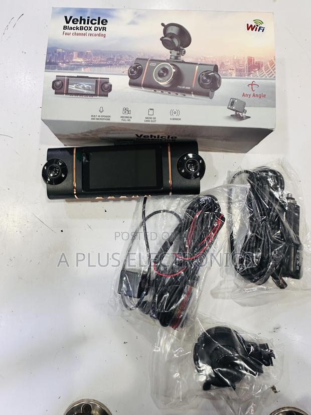 4 Lens Dash Camera With Wifi D65 – Night Vision Vehicle DVR