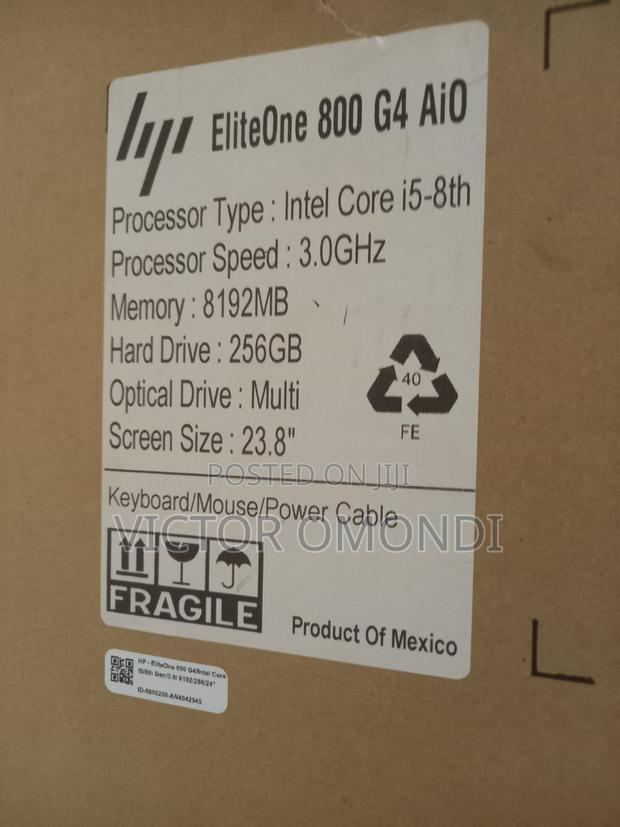 New Desktop Computer HP EliteOne 800 8GB Intel Core i5 SSD 256GB - thumbnail 5