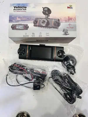 4 Lens Dash Camera With Wifi D65 – Front, Rear Inside Recording