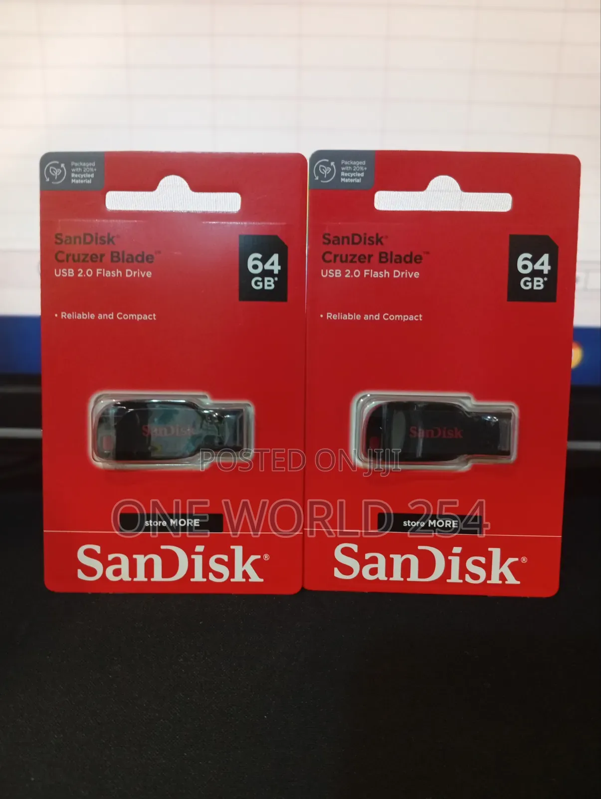 Sandisk Cruzer Blade Flash Drive 64gb
