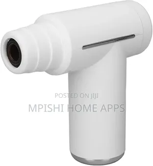 Handheld Hot Cold Compress Deep Tissue Massager (White)