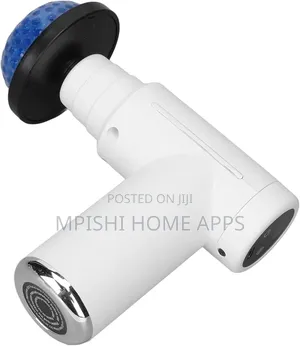 Handheld Hot Cold Compress Deep Tissue Massager (White)
