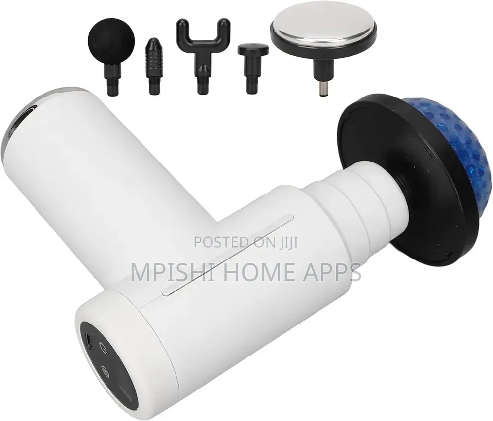 Handheld Hot Cold Compress Deep Tissue Massager (White)