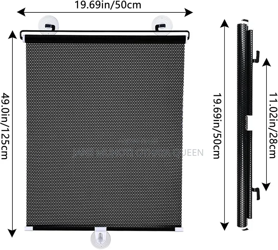 Retracting Black Out Window Blinds