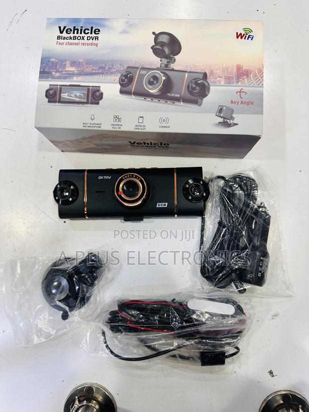 4 Lens Dash Camera With Wifi D65 – High-Resolution Driving Recorder - thumbnail 3
