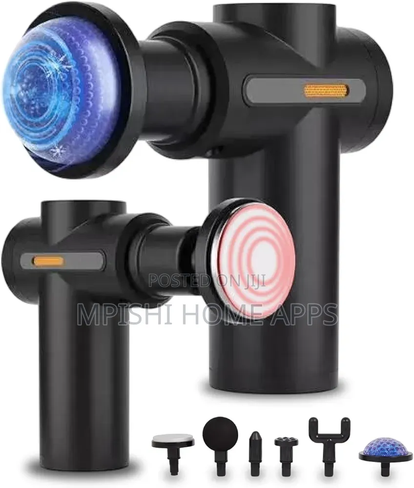 Deep Tissue Muscle Massage Gun With Hot and Cold - Black