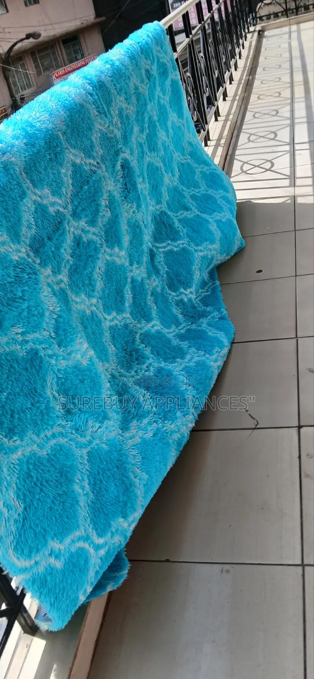 Fluffy 7x10 Carpet Soft Living Room Rug