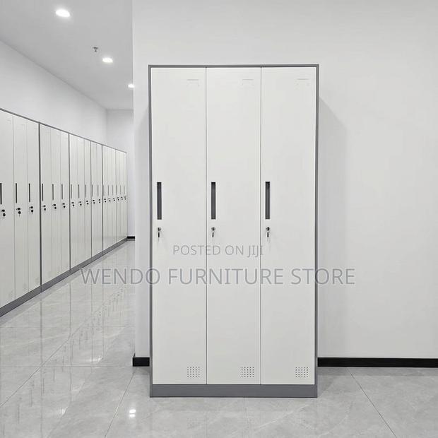 Home Bedroom Wardrobe For Stuffs Storage With Three Doors - thumbnail 7