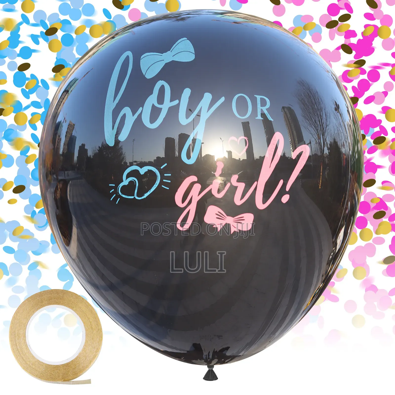 Gender Reveal Bobo Balloons