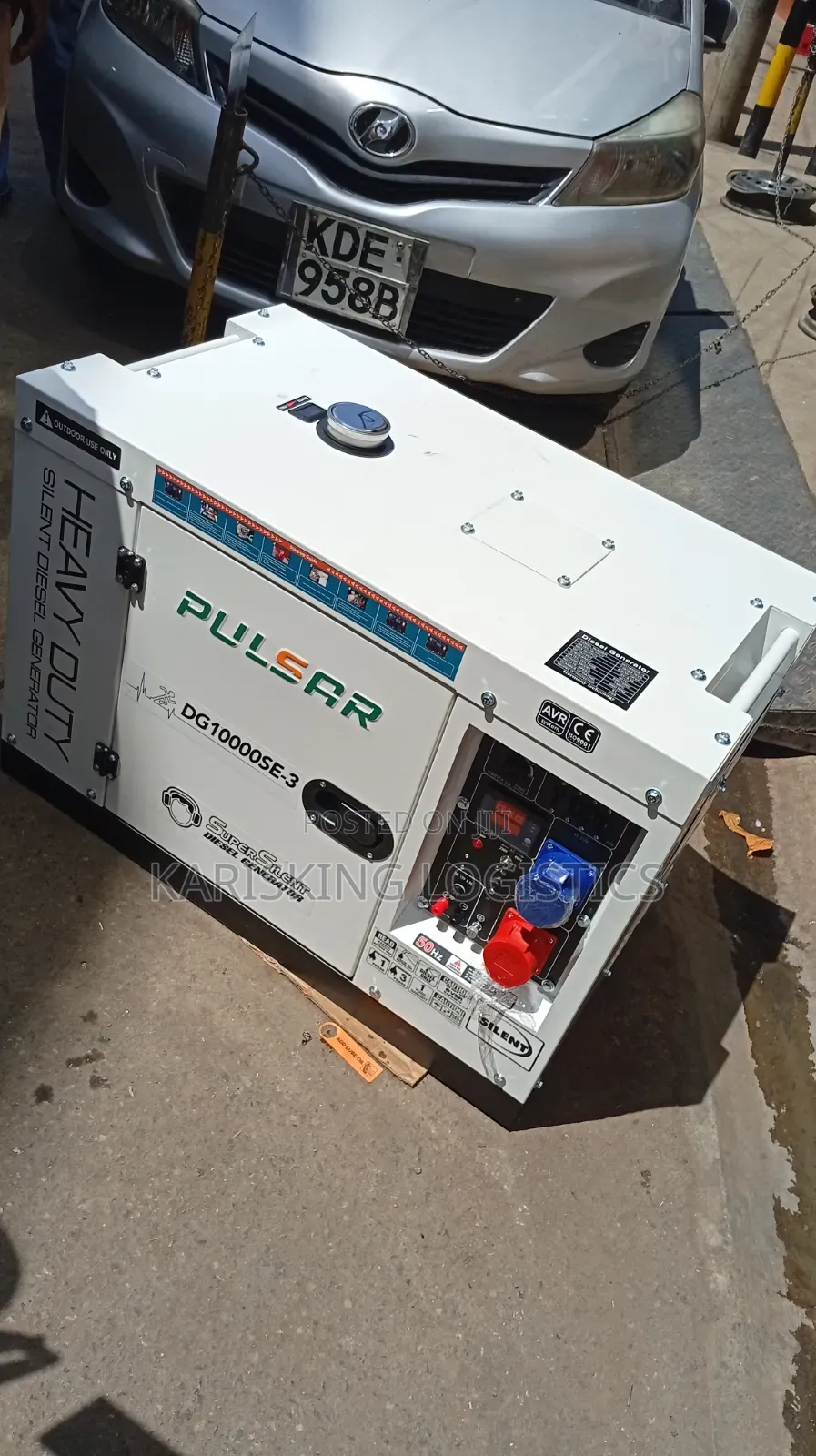 10 Kva Pulsar Diesel Air-Cooled Generator With Ats