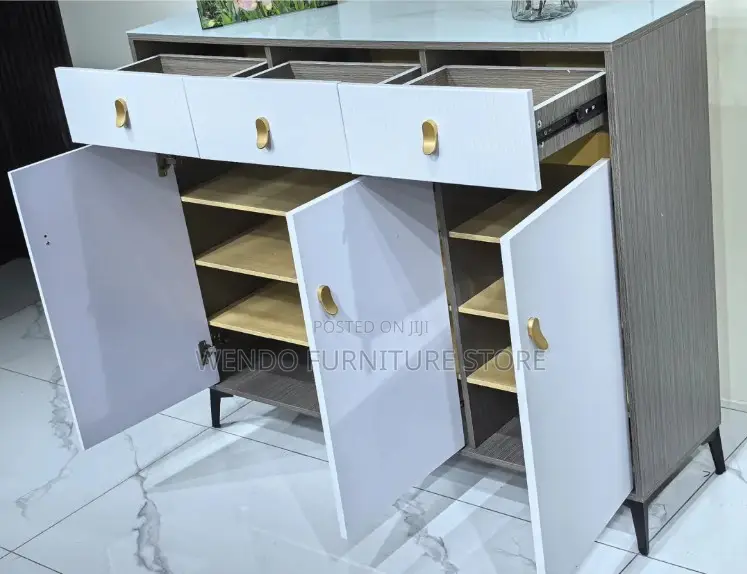 Storage Units; Elegant Home Designed Cabinet With Shelves