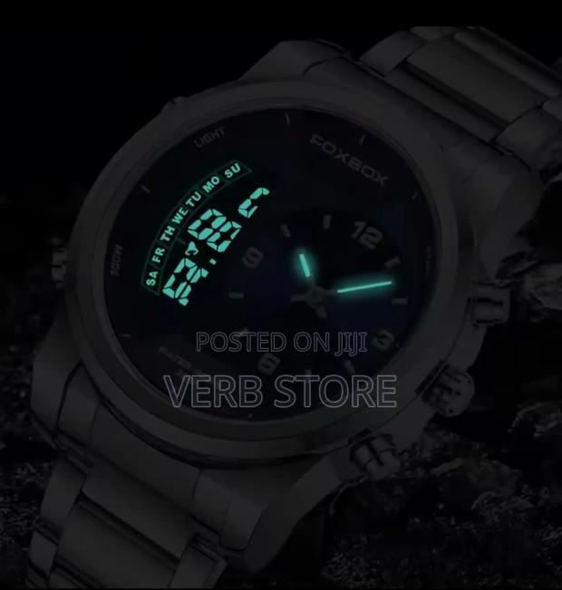 Foxbox Dual Time Gents Watch Fb0058e - thumbnail 7