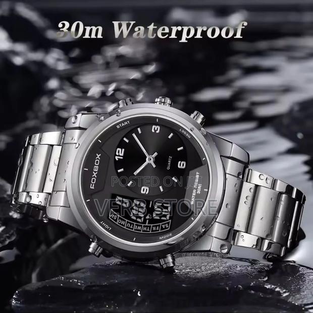 Foxbox Dual Time Gents Watch Fb0058e - thumbnail 8