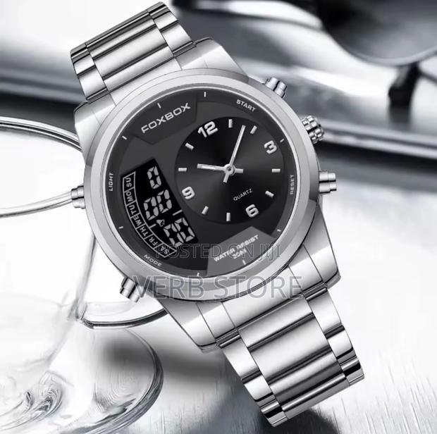 Foxbox Dual Time Gents Watch Fb0058e - thumbnail 9