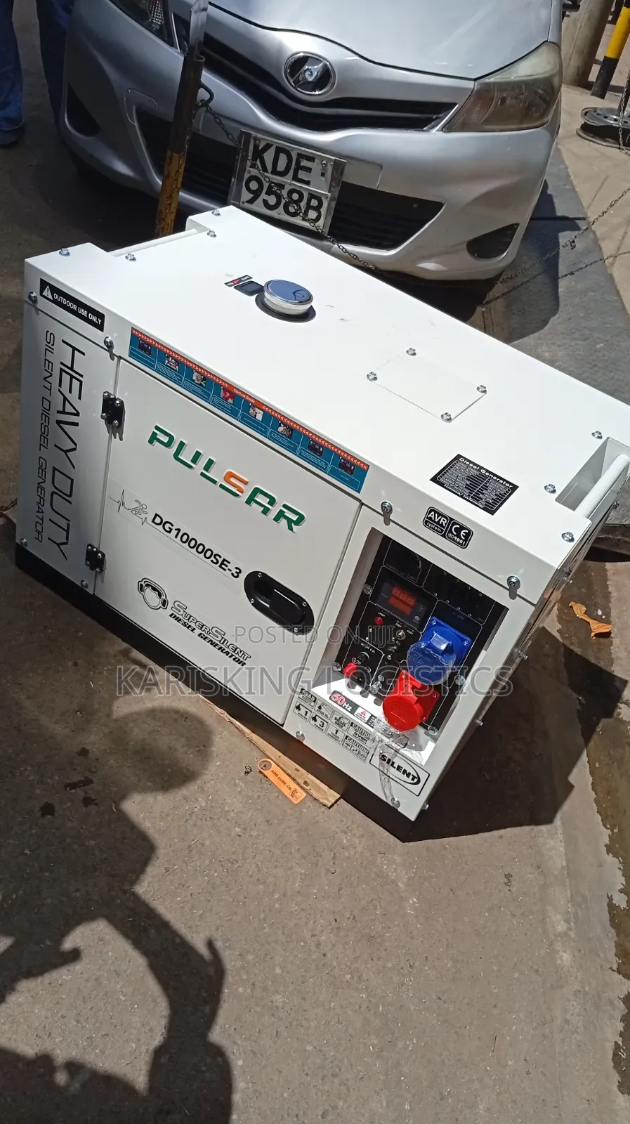 8kw Pulsar Air-Cooled Diesel Engine Generator With Ats