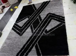 Patterned Dark Grayish Rugs