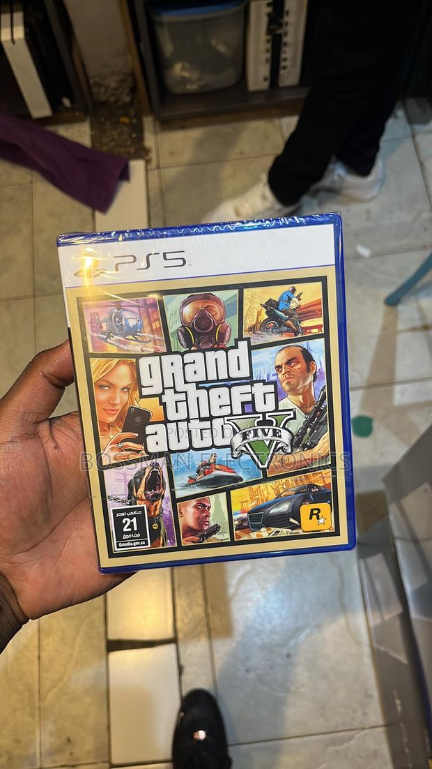 Ps5 Grand Theft Auto 5 Disk
