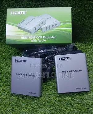 New Hdmi KVM Extender 60 Meters With Usb Audio Support Over Cat5e/6