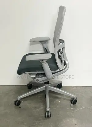 Office Chairs; Mid Back Fabric Office Ergonomic Chairs