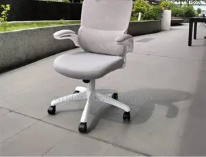 Office Chairs; Mid Back Fabric Office Ergonomic Chairs