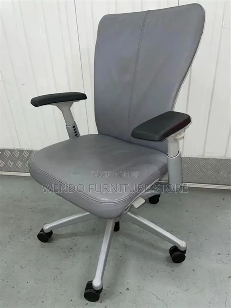 Office Chairs; Mid Back Fabric Office Ergonomic Chairs
