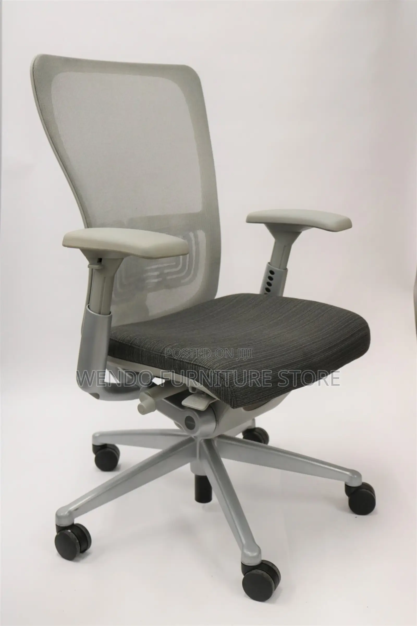 Office Chairs; Mid Back Fabric Office Ergonomic Chairs