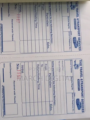 Customized Receipt Books