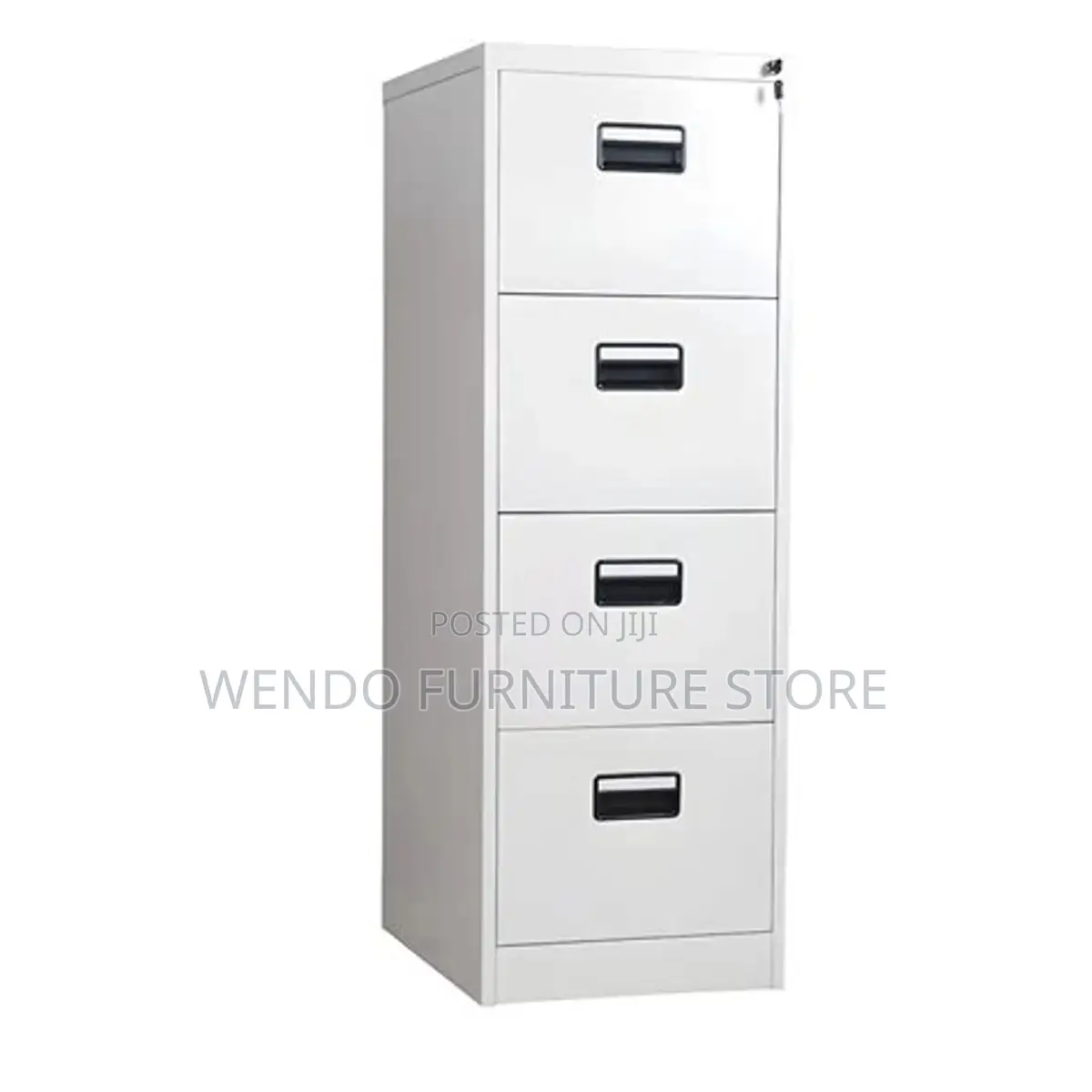 Office Cabinet; Four Drawers Steel Greyish Office Steel Cabinet