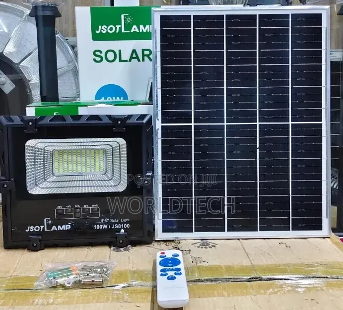 100watts Jsot Solar Floodlight/Jsot Solar Flood With Remote Control