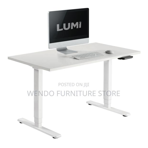 Office Table; 120cm Electric Office Workstation Adjustable Desk - thumbnail 4