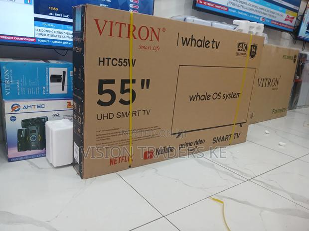 Vitron Htc55w 55inches Uhd Smart Whale Tv Frameless With Bluetooth - thumbnail 2