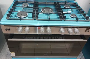 Haier 60*90 5gas Standing Cooker With Electric Oven and Wok Burner