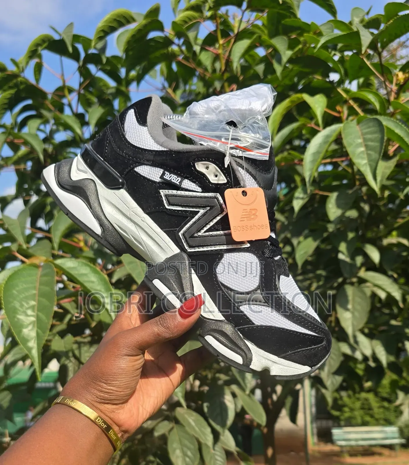 New Balance 9060 Black White Sneakers