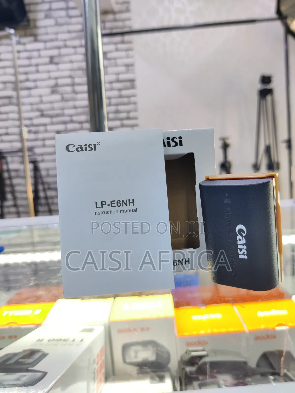 Caisi Lp-E6nh 2400mah Rechargeable Replacement Battery