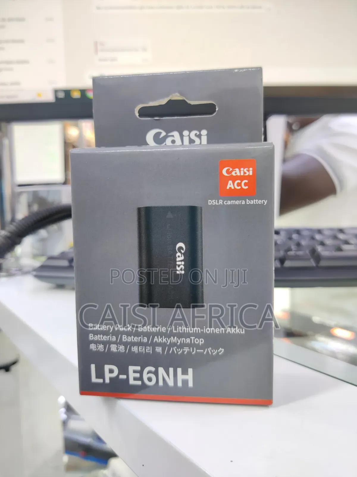 Caisi Lp-E6nh 2400mah Rechargeable Replacement Battery