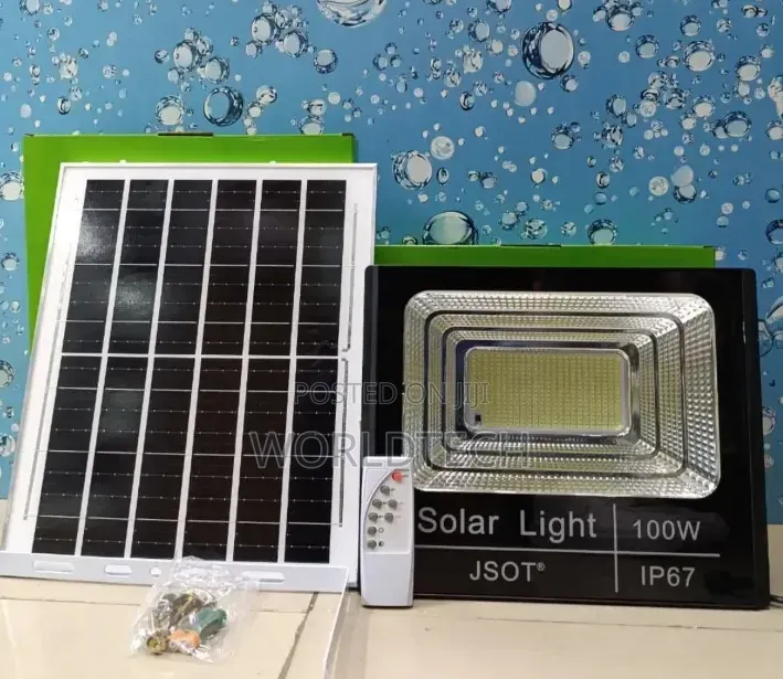 100watts Us Solar Floodlight/100watt Us Floodlight With Remote Control