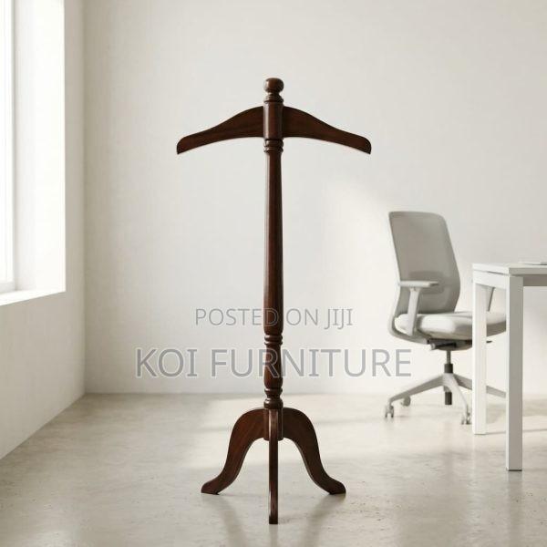 Office Hanger : Executive Mahogany Coat Hanger Stand