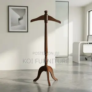 Office Hanger : Executive Mahogany Coat Hanger Stand