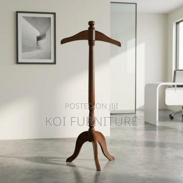 Office Hanger : Executive Mahogany Coat Hanger Stand - thumbnail 5