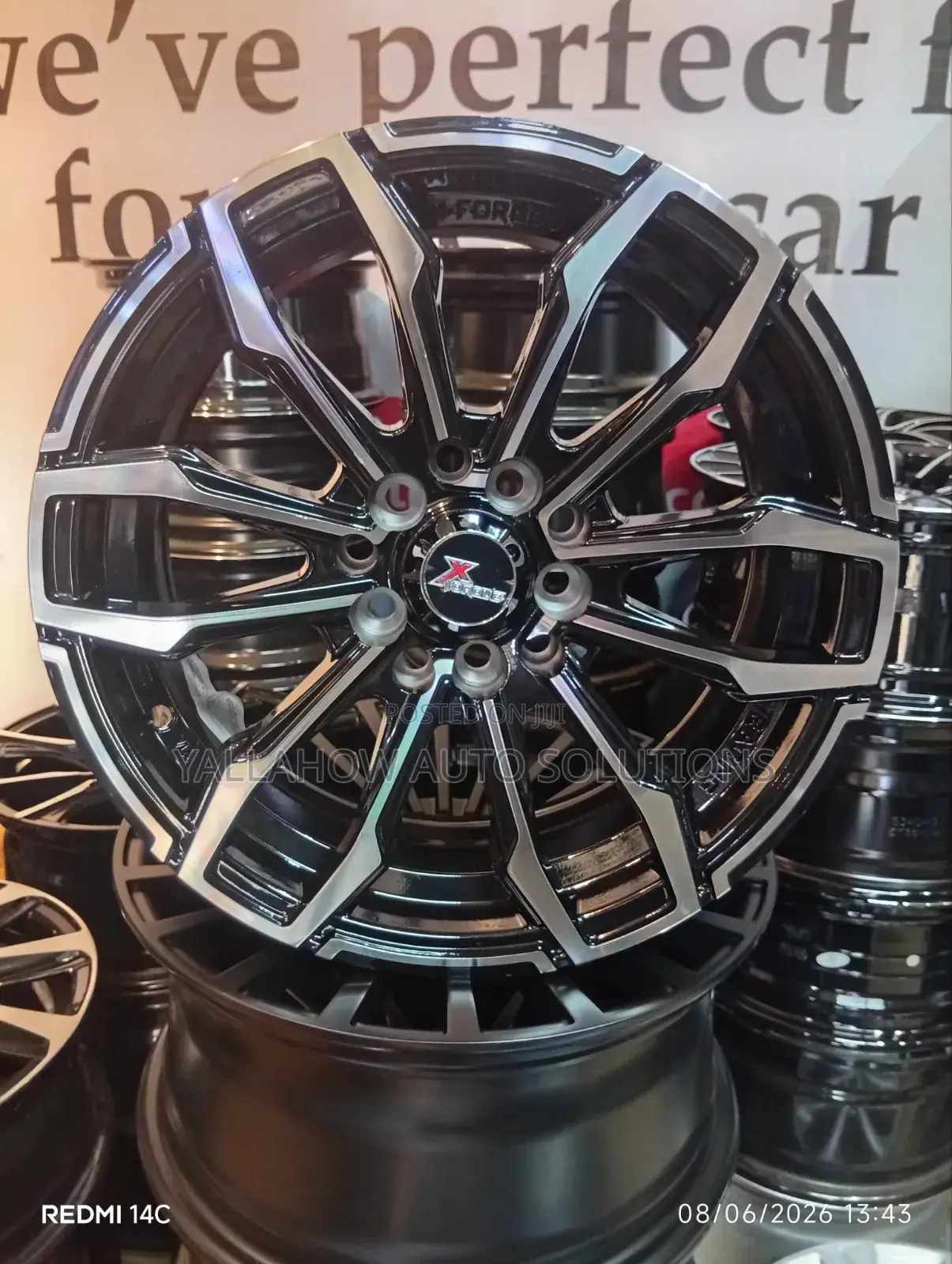 X Racing Custom Alloy Wheels - Machined Face Car Rims