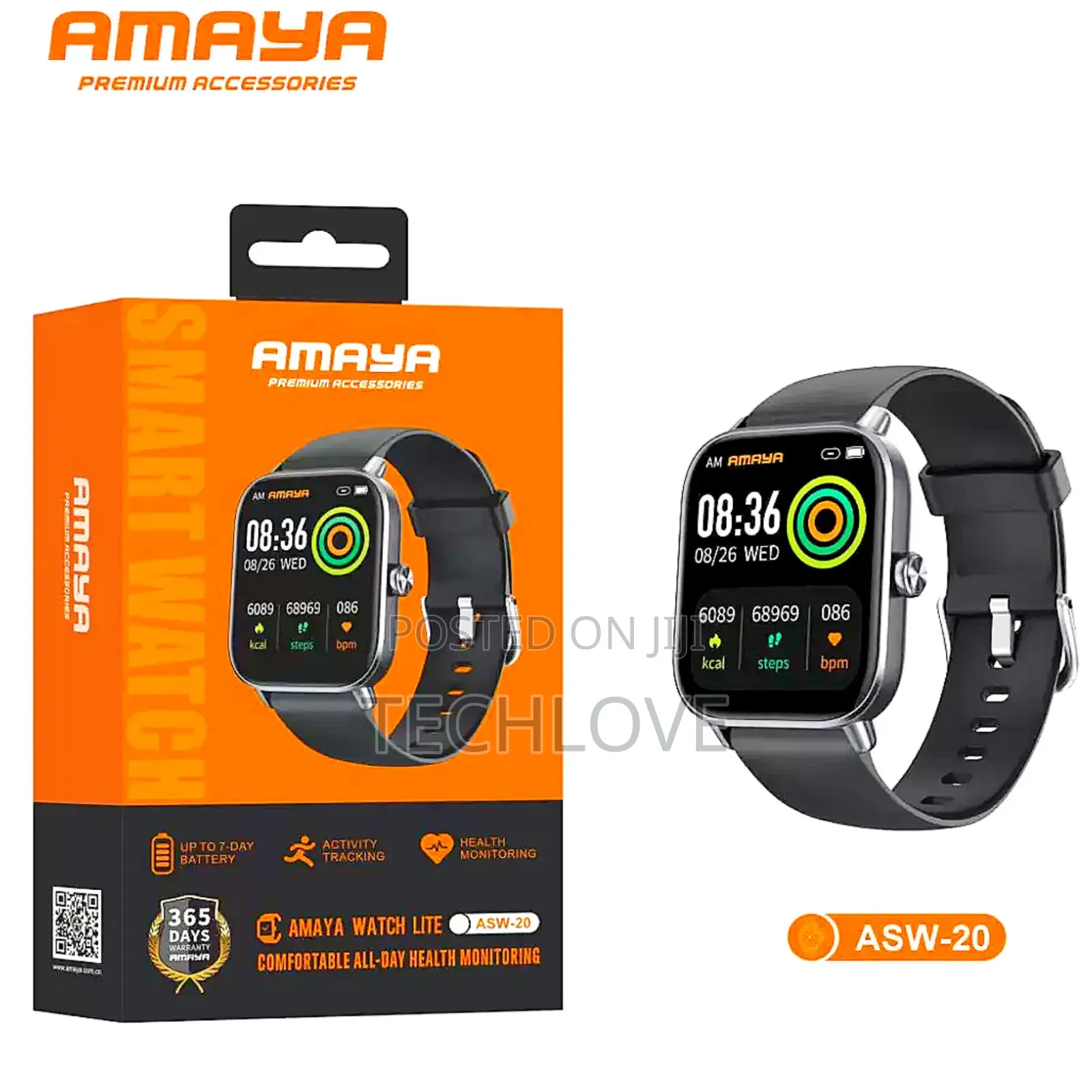 Amaya Watch Lite Smart Watch